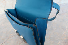 画像をギャラリービューアに読み込む, HERMES/エルメス コンスタンス3 ミニ ヴォーエプソン ブルーイズミール T刻印 ショルダーバッグ 700010026