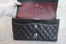 画像をギャラリービューアに読み込む, CHANEL/シャネル マトラッセWフラップWチェーンショルダーバッグ キャビアスキン ブラック/シルバー金具 ショルダーバッグ 800050063