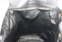 画像をギャラリービューアに読み込む, CHANEL/シャネル マトラッセチェーンリュック ラムスキン ブラック/ゴールド金具 リュック 800100120