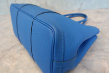 将图片加载到图库查看器,HERMES GARDEN PARTY TPM Negonda leather Blue hydra □P刻印 Tote bag 700080198
