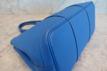 将图片加载到图库查看器,HERMES GARDEN PARTY TPM Negonda leather Blue hydra □P刻印 Tote bag 700080198