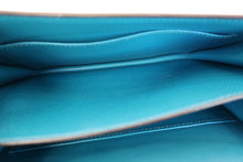 画像をギャラリービューアに読み込む, HERMES/エルメス コンスタンス3 ミニ ヴォーエプソン ブルーイズミール T刻印 ショルダーバッグ 700010026