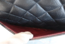 画像をギャラリービューアに読み込む, CHANEL/シャネル マトラッセWフラップWチェーンショルダーバッグ キャビアスキン ブラック/シルバー金具 ショルダーバッグ 800050063