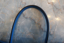 将图片加载到图库查看器,HERMES GARDEN PARTY TPM Negonda leather Blue hydra □P刻印 Tote bag 700080198