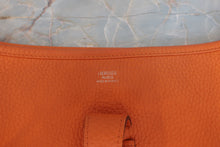 画像をギャラリービューアに読み込む, HERMES/エルメス エブリン3GM トリヨンクレマンス オレンジ □JO刻印 ショルダーバッグ 800080223
