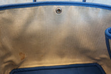 将图片加载到图库查看器,HERMES GARDEN PARTY TPM Negonda leather Blue hydra □P刻印 Tote bag 700080198