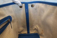 将图片加载到图库查看器,HERMES GARDEN PARTY TPM Negonda leather Blue hydra □P刻印 Tote bag 700080198
