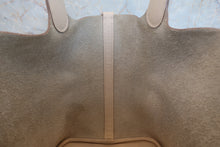 将图片加载到图库查看器,HERMES PICOTIN LOCK TOUCH MM Clemence leather/Swift leather Craie T刻印 Hand bag 800070092