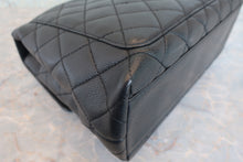 將圖片載入圖庫檢視器 CHANEL/シャネル マトラッセ台形ハンドバッグ キャビアスキン ブラック/ゴールド金具 ハンドバッグ 800080170