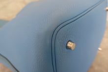 Load image into Gallery viewer, HERMES PICOTIN LOCK TOUCH MM Clemence leather/Swift leather Blue paradise T Engraving Hand bag 700100006