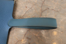Load image into Gallery viewer, HERMES PICOTIN LOCK TOUCH MM Clemence leather/Swift leather Blue paradise T Engraving Hand bag 700100006