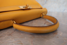 画像をギャラリービューアに読み込む, HERMES/エルメス ケリー28 クシュベル ジョーヌ 〇Y刻印 ショルダーバッグ 700110026