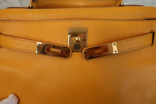 画像をギャラリービューアに読み込む, HERMES/エルメス ケリー28 クシュベル ジョーヌ 〇Y刻印 ショルダーバッグ 700110026