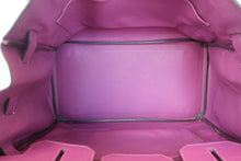 將圖片載入圖庫檢視器 HERMES/エルメス バーキン35 クシュベル シクラメン □H刻印 ハンドバッグ 800010147