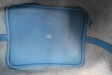 Load image into Gallery viewer, HERMES PICOTIN LOCK TOUCH MM Clemence leather/Swift leather Blue paradise T Engraving Hand bag 700100006