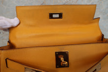 画像をギャラリービューアに読み込む, HERMES/エルメス ケリー28 クシュベル ジョーヌ 〇Y刻印 ショルダーバッグ 700110026
