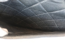 Load image into Gallery viewer, CHANEL Matelasse trapezoid hand bag Caviar skin Black/Gold hadware Hand bag 700120102