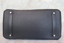 將圖片載入圖庫檢視器 HERMES/エルメス バーキン35 トリヨンクレマンス ブラック □D刻印 ハンドバッグ 700100009