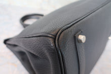 將圖片載入圖庫檢視器 HERMES/エルメス バーキン35 トリヨンクレマンス ブラック □D刻印 ハンドバッグ 700100009