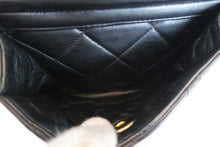 Load image into Gallery viewer, CHANEL Matelasse chain back pack Lambskin Black/Gold hadware Back pack 800060015