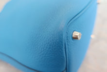 將圖片載入圖庫檢視器 HERMES/エルメス ピコタンロックPM トリヨンクレマンス ブルーザンジバル A刻印 ハンドバッグ 800010199