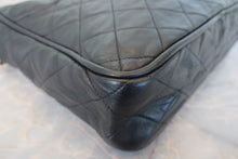 Load image into Gallery viewer, CHANEL Matelasse fringe chain shoulder bag Lambskin Black/Gold hadware Shoulder bag 700120126