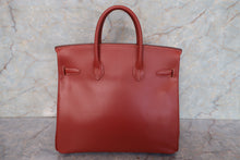 画像をギャラリービューアに読み込む, HERMES/エルメス オータクロア32 ボックスカーフ ブリック □B刻印 ハンドバッグ 700050001