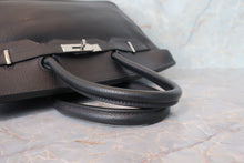 將圖片載入圖庫檢視器 HERMES/エルメス バーキン35 トリヨンクレマンス ブラック □D刻印 ハンドバッグ 700100009