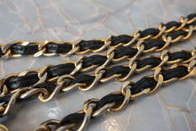 Load image into Gallery viewer, CHANEL Matelasse fringe chain shoulder bag Lambskin Black/Gold hadware Shoulder bag 700120126