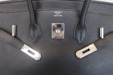 將圖片載入圖庫檢視器 HERMES/エルメス バーキン35 トリヨンクレマンス ブラック □D刻印 ハンドバッグ 700100009