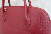 画像をギャラリービューアに読み込む, HERMES/エルメス ボリード35 クシュベル ルージュアッシュ 〇X刻印 ショルダーバッグ 700080129