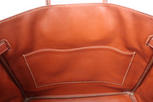 画像をギャラリービューアに読み込む, HERMES/エルメス オータクロア32 ボックスカーフ ブリック □B刻印 ハンドバッグ 700050001