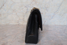 Load image into Gallery viewer, CHANEL Paris Limited Mini Matelasse double flap chain shoulder bag Lambskin Black/Gold hadware Shoulder bag 700120143