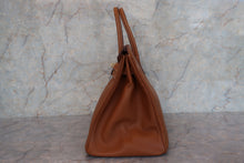 画像をギャラリービューアに読み込む, HERMES/エルメス バーキン35 ヴォーエプソン ゴールド □J刻印 ハンドバッグ 700040238