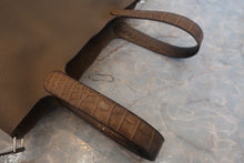 画像をギャラリービューアに読み込む, HERMES/エルメス ピコタンロックタッチMM トリヨンクレマンス/クロコダイル アリゲーター エトゥープ Y刻印 ハンドバッグ 800020104