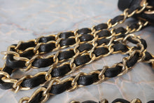 Load image into Gallery viewer, CHANEL Paris Limited Mini Matelasse double flap chain shoulder bag Lambskin Black/Gold hadware Shoulder bag 700120143