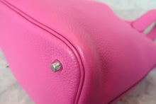 將圖片載入圖庫檢視器 HERMES/エルメス ピコタンロックMM トリヨンクレマンス マグノリア C刻印 ハンドバッグ 80010163