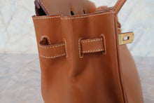 画像をギャラリービューアに読み込む, HERMES/エルメス バーキン35 ヴォーエプソン ゴールド □J刻印 ハンドバッグ 700040238