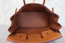 画像をギャラリービューアに読み込む, HERMES/エルメス バーキン35 ヴォーエプソン ゴールド □J刻印 ハンドバッグ 700040238