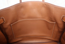 画像をギャラリービューアに読み込む, HERMES/エルメス バーキン35 ヴォーエプソン ゴールド □J刻印 ハンドバッグ 700040238
