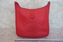 画像をギャラリービューアに読み込む, HERMES/エルメス エブリン1GM トリヨンクレマンス ルージュカザック □P刻印 ショルダーバッグ 800030010