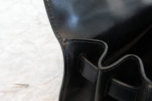 Load image into Gallery viewer, HERMES KELLY 28 Box carf leather  Black Hand bag 700070206