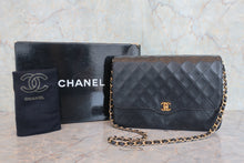 画像をギャラリービューアに読み込む, CHANEL/シャネル マトラッセチェーンショルダーバッグ ラムスキン ブラック/ゴールド金具 ショルダーバッグ 800060046