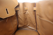 画像をギャラリービューアに読み込む, HERMES/エルメス バーキン35 ヴォーエプソン ゴールド □J刻印 ハンドバッグ 700040238