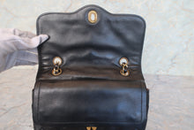 Load image into Gallery viewer, CHANEL Paris Limited Mini Matelasse double flap chain shoulder bag Lambskin Black/Gold hadware Shoulder bag 700120143