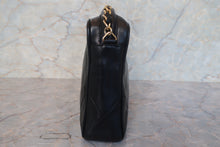 Load image into Gallery viewer, CHANEL CC mark fringe chain shoulder bag Lambskin Black/Gold hadware Shoulder bag 700120144