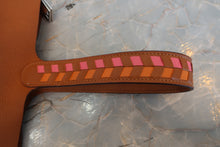 画像をギャラリービューアに読み込む, HERMES/エルメス ピコタンロックMMトレサージュ ヴォーエプソン ゴールド/ローズアザレ/オレンジ D刻印 ハンドバッグ 800020126