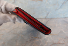 Load image into Gallery viewer, HERMES  Bearn Soufflet Verso Epsom leather Blue brighton/Capucine A Engraving Wallet 700060104