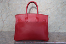 画像をギャラリービューアに読み込む, HERMES/エルメス バーキン35 クシュベル ルージュヴィフ □B刻印 ハンドバッグ 700060050