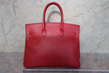 画像をギャラリービューアに読み込む, HERMES/エルメス バーキン35 クシュベル ルージュヴィフ □B刻印 ハンドバッグ 700060050